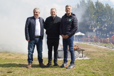 Chivilcoy: Fernando Gray y el Intendente Guillermo Britos participaron de la Fiesta del Asado Criollo