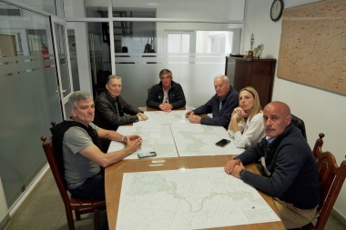 Fernando Gray se reunió con representantes de la Asociación Rural de General Belgrano
