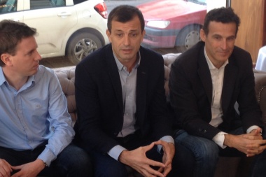 Junto a Chaves y Martelli, Bali Bucca visitó La Plata