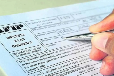 Suben el piso de Ganancias y ahora alcanzará a quienes ganen más de $700.875 mensuales