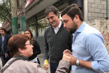Lucas Delfino y Esteban Bullrich recorrieron Hurlingham