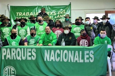 Guardaparques de ATE debatieron un nuevo convenio colectivo sectorial en Bariloche 