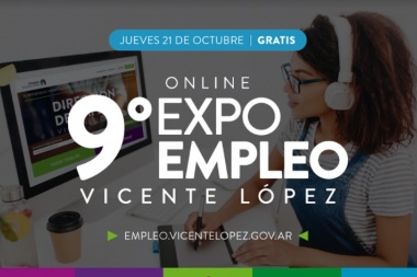 Se viene la 9ª edición de la Expo Empleo Vicente López