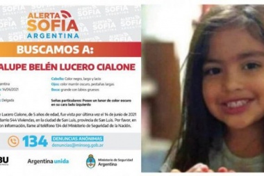 La madre de Guadalupe "habría escuchado" la voz de su hija en un llamado