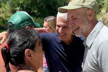 Rodríguez Larreta sumó en San Luis la adhesión de Claudio Poggi para su candidatura presidencial