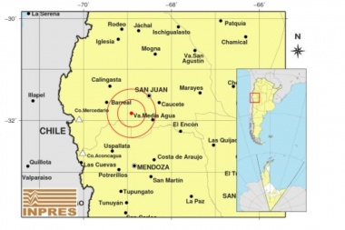 San Juan: hubo un terremoto de 5,2 grados en la escala de Richter