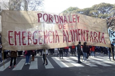 Promulgaron la ley de Emergencia Alimentaria