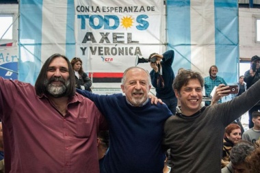 Baradel hiperoficialista: "El Gobierno bonaerense hizo la inversión más importante en materia de infraestructura"