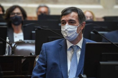 Esteban Bullrich se despidió en el Senado