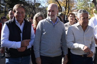 Rodríguez Larreta apoyó la precandidatura de Cornejo en Mendoza