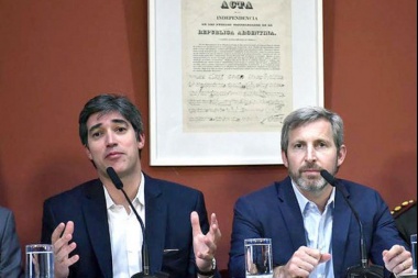 Frigerio y Pérez dan una conferencia de prensa por el escrutinio definitivo
