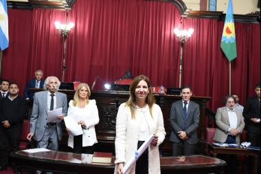 Daniela Reich juró como vicepresidenta segunda del Senado bonaerense