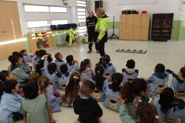 Continúan los talleres de educación vial en diversas escuelas de la ciudad
