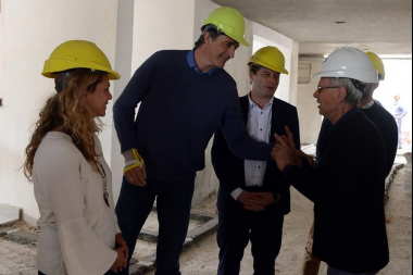 Esteban Bullrich hizo campaña por tierras massistas