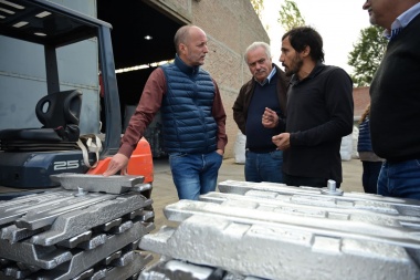 Insaurralde en Roque Pérez: “En la provincia está la principal fuerza productiva del país”