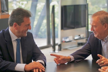 Massa: "La gente está harta de trabajar la mitad del mes para pagarle al Estado"