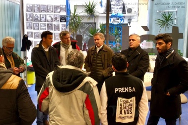 Felipe Solá se reunió con los trabajadores de Télam