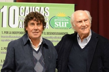Pino Solanas y Pablo Micheli serán candidatos por la Provincia