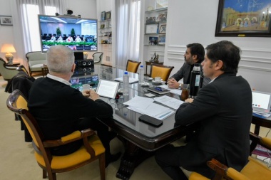 Kicillof se reunió con autoridades de un holding chino para avanzar con proyectos de infraestructura