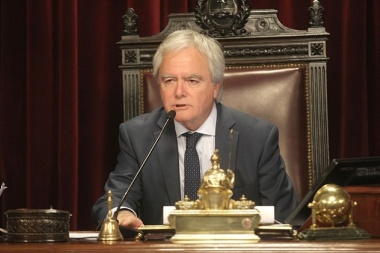 Pinedo afirmó que Marino “se va a poner a derecho y va a declinar sus fueros”