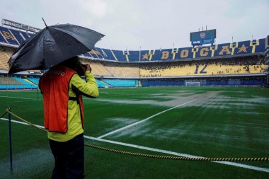 Se suspendió el Boca y River por la lluvia