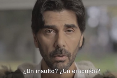 Levantaron un spot oficial contra la violencia de género en el que actuó Darthés