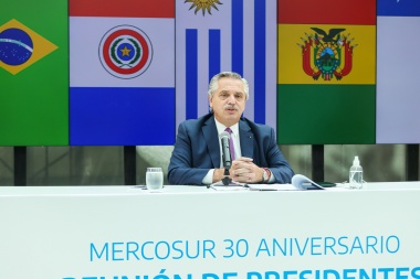 Alberto Fernández participará en la Cumbre del Mercosur en Río de Janeiro en el cierre de su mandato