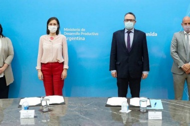Argentina firmó un acuerdo de cooperación con la embajadora de la Unión Europea