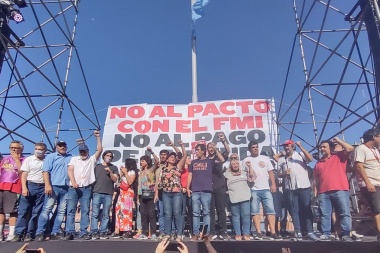 La Izquierda marcha hoy a Plaza de Mayo contra el acuerdo con el FMI