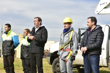 Garro presentó la instalación de la cámara número 800
