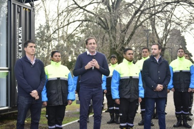 Garro anunció la instalación de 11 nuevos puestos de prevención en Plazas y accesos a la ciudad