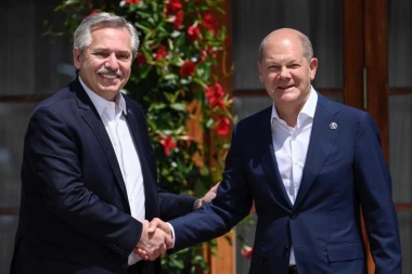 El presidente Alberto Fernández recibe hoy al canciller alemán Olaf Scholz