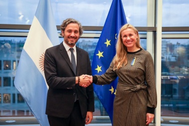 Cafiero en Bruselas destacó el rol del hidrógeno verde argentino para la autonomía estratégica de la Unión Europea