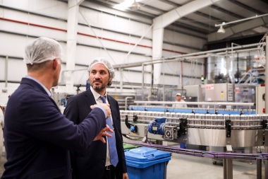 Cafiero visitó en Pilar empresa productora de cerveza que expande sus mercados de exportación en América y Asia
