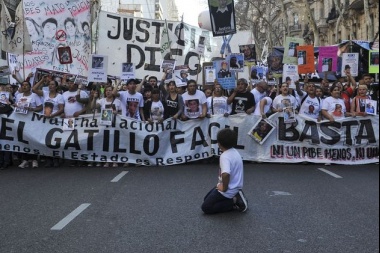 Realizaron la Quinta Jornada Nacional contra el Gatillo Fácil