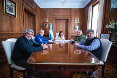 Cristina Kirchner recibió a los dirigentes de la CGT 