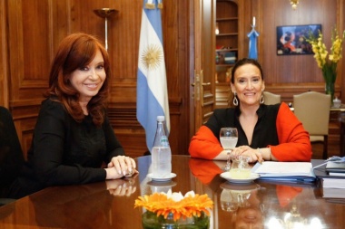 Gabriela Michetti y Cristina Kirchner se reunieron para acordar el traspaso