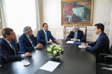 Alberto Fernández agradeció a los gobernadores radicales el apoyo a las emergencias