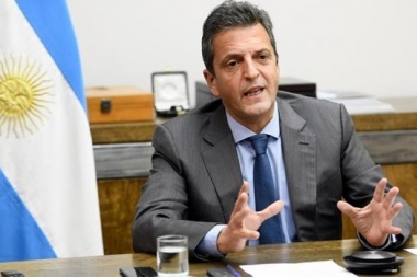Sergio Massa define la modalidad de bonos sociales para fin de año