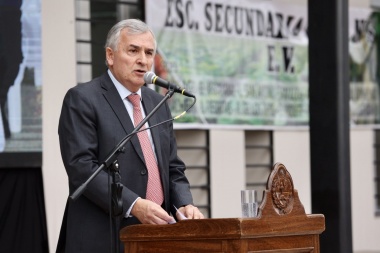Gerardo Morales reapareció en Jujuy tras su derrota en las PASO y criticó a Javier Milei