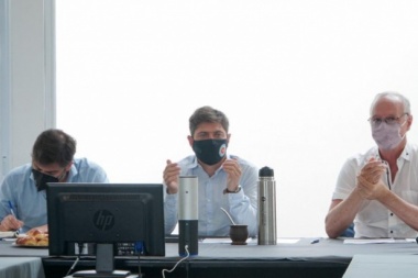 Kicillof pidió a los intendentes trabajar en la concientización de la población