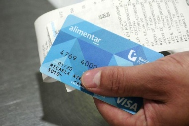 A partir de hoy se acreditarán los beneficios de la tarjeta Alimentar