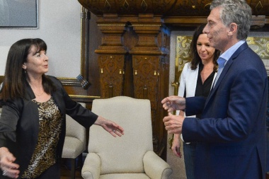 Macri se reunió con Susana Trimarco en la Casa Rosada