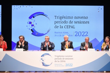 Fernández asumió la presidencia en el 39º período de la CEPAL
