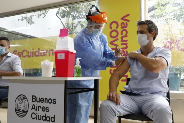 El Gobierno Porteño comenzó este lunes con la 2° etapa del Plan de Vacunación