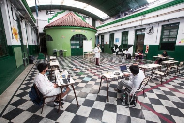 Por la muerte de un docente, realizan un paro en la Ciudad