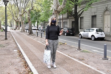 El Municipio de La Plata insta a los vecinos a utilizar máscaras de protección facial