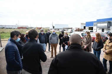 Se reunieron en el Parque Industrial II para fomentar el desarrollo de la actividad