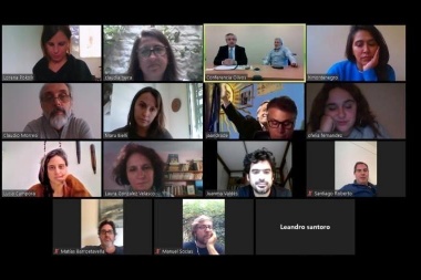 Alberto Fernández se reunió por teleconferencia con legisladores porteños del Frente de Todos