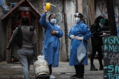 Coronavirus en Argentina: el promedio diario de contagios es de 12.062 casos